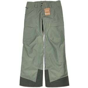 Patagonia Storm Shift Gore-Tex Ski Pants Hemlock Green Regular‎ Womens Large NWT